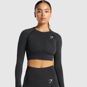 Gymshark vital seamless long sleeve crop top